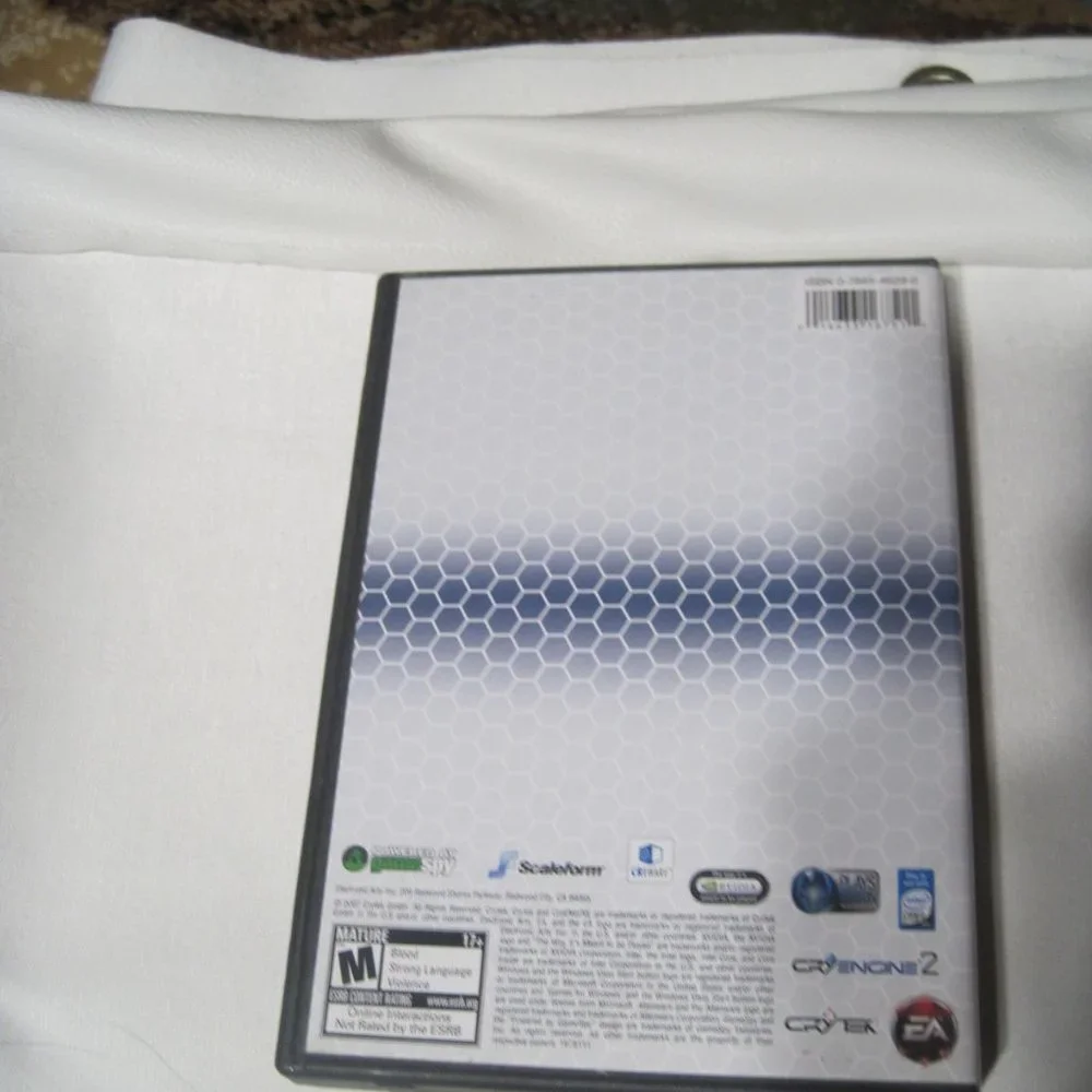 CRYSIS Limited Edition and CRYSIS WARHEAD and Wars PC Games (2008, rated M 17+)